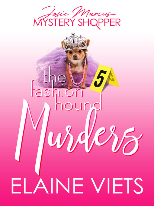 Cover image for The Fashion Hound Murders